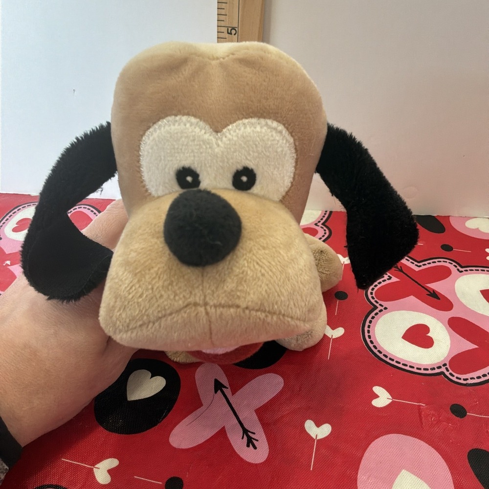 World Plush Tan Pluto Dog Plush Stuffed Animal‎